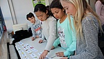 Fünftklässler entdecken Französisch